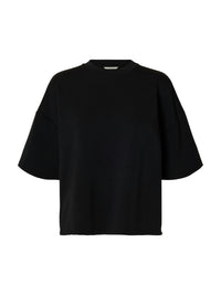 SLFOversized Tenny T-shirt - Zwart