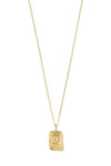 Sagittarius Recycled Zodiac Ketting - Goud