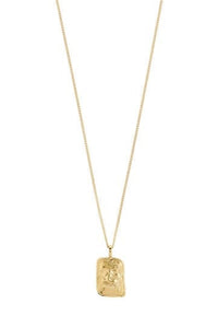 Sagittarius Recycled Zodiac Ketting - Goud