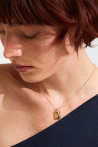 Scorpio Recycled Zodiac Ketting - Goud