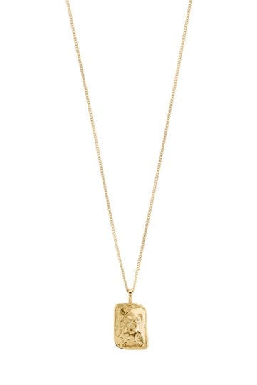 Taurus Recycled Zodiac Ketting - Goud