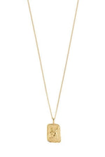 Virgo Recycled Zodiac Ketting - Goud