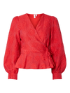 YASJorin Wrap Blouse - Rood