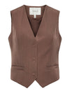 YASCamma Gilet - Bruin