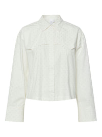 YASCiru Short Studded Blouse - Wit