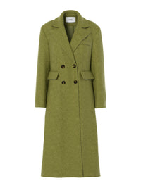 YASRoyla Lange Mantel - Groen