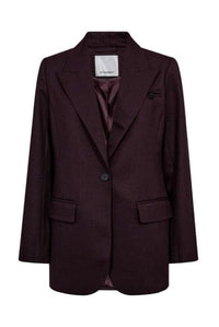 AlmiraCC Fitted Blazer - Plum