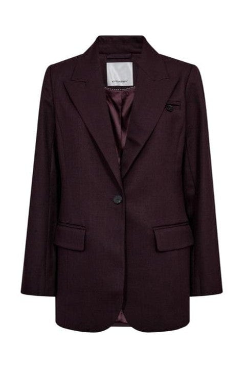 AlmiraCC Fitted Blazer - Plum