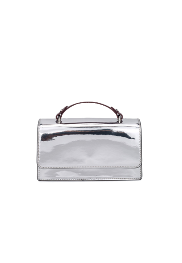 Aria Mirror Glass Tas - Zilver
