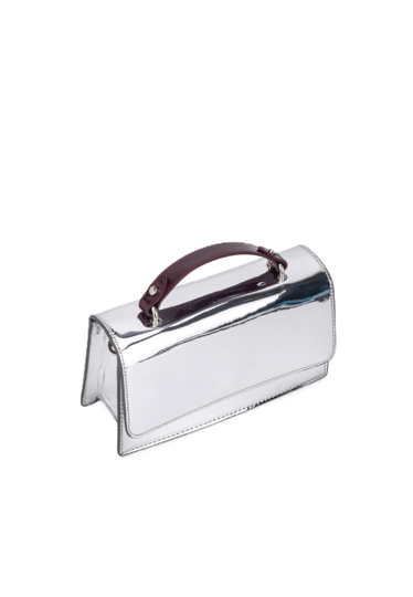 Aria Mirror Glass Tas - Zilver