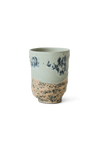 HKliving 70'S keramiek Koffie Mok - Tidal 
