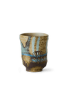 HKliving 70'S keramiek Koffie Mok - Tidal 