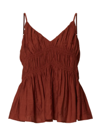 SLFJackie Strap Top - Roestbruin