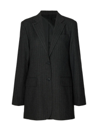 SLWOversized Malia Blazer - Donkergrijs