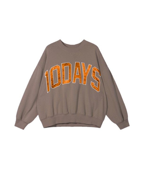 Baseball Sweater - Grijsbruin