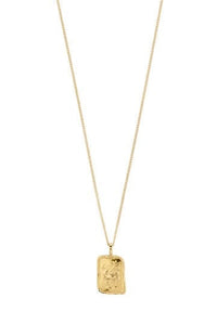 Kreeft Gerecyclede Zodiac Ketting - Goud