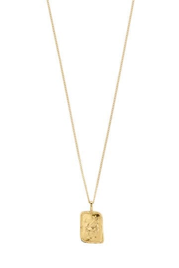 Kreeft Gerecyclede Zodiac Ketting - Goud