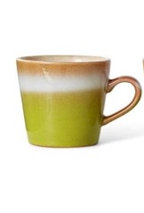 HKliving 70'S ceramics Cappuccino Mok - Eclipse