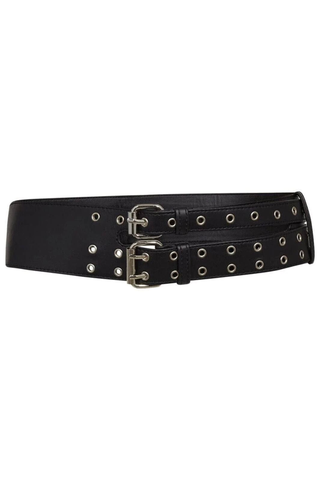Phoebe Eyelet Riem - Zwart