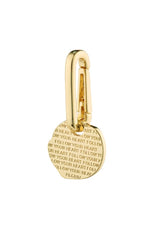 Charm Recycled Coin Bedel - Gold