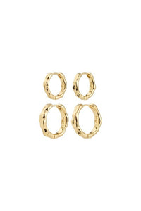 Darby 2-in-1 Oorbellen - Goud