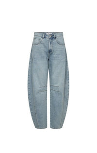 Drew Barrel Tall Jeans - Bleached Denim