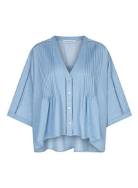 Evie Blouse - Blauw