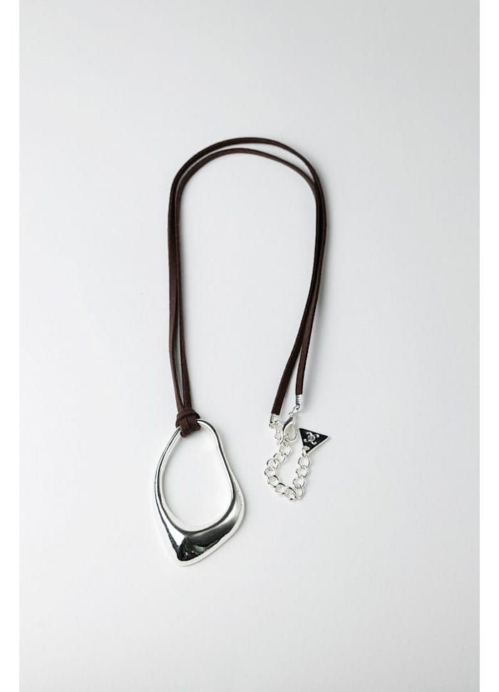 Cia Lange Ketting - Zilver