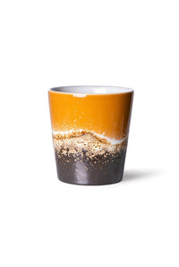 HKLiving 70's Ceramics Koffie Mok - Fire