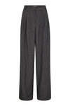 Liane Pleat Pants - Donker Grijs