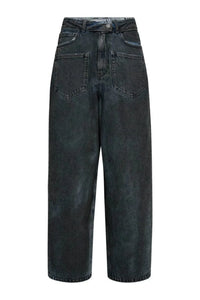 Flip Waist Pocket Jeans - Zwart