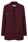 Premiere Single Blazer - Amarone Rood