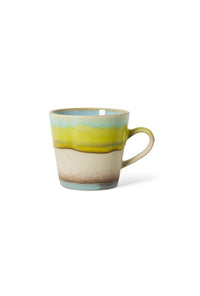 HKliving 70'S keramiek Americano Mok - Blast 