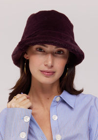 Fury Hat - Wine Berry