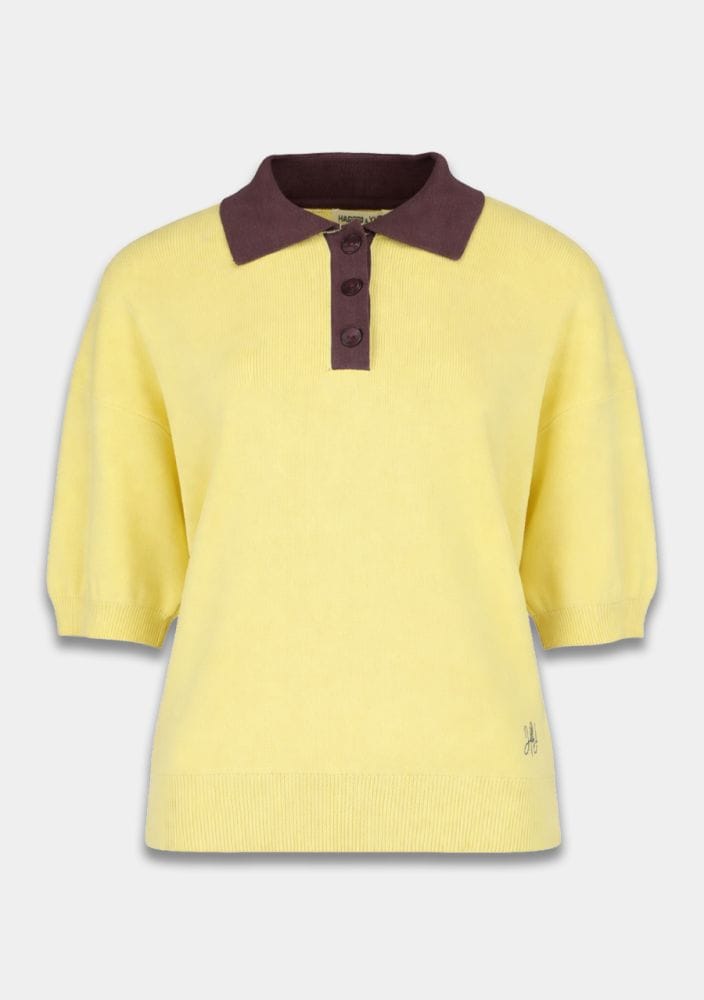 Sanny Polo Shirt - Geel