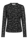 L'Amitié Mesh Top - Zwart
