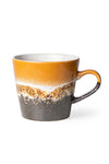 HKliving 70'S keramiek Cappuccino Mok - Fire 