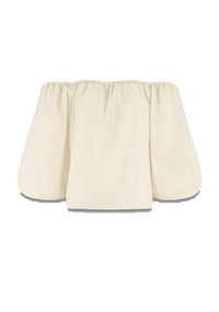 Lauren Off Shoulder Top - Beige