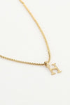 Initiaal Ketting - Goud