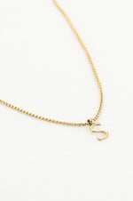 Initiaal Ketting - Goud