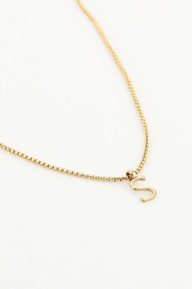 Initiaal Ketting - Goud