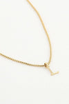 Initiaal Ketting - Goud