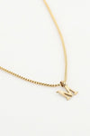 Initiaal Ketting - Goud