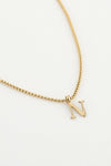 Initiaal Ketting - Goud