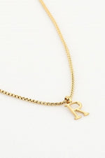 Initiaal Ketting - Goud