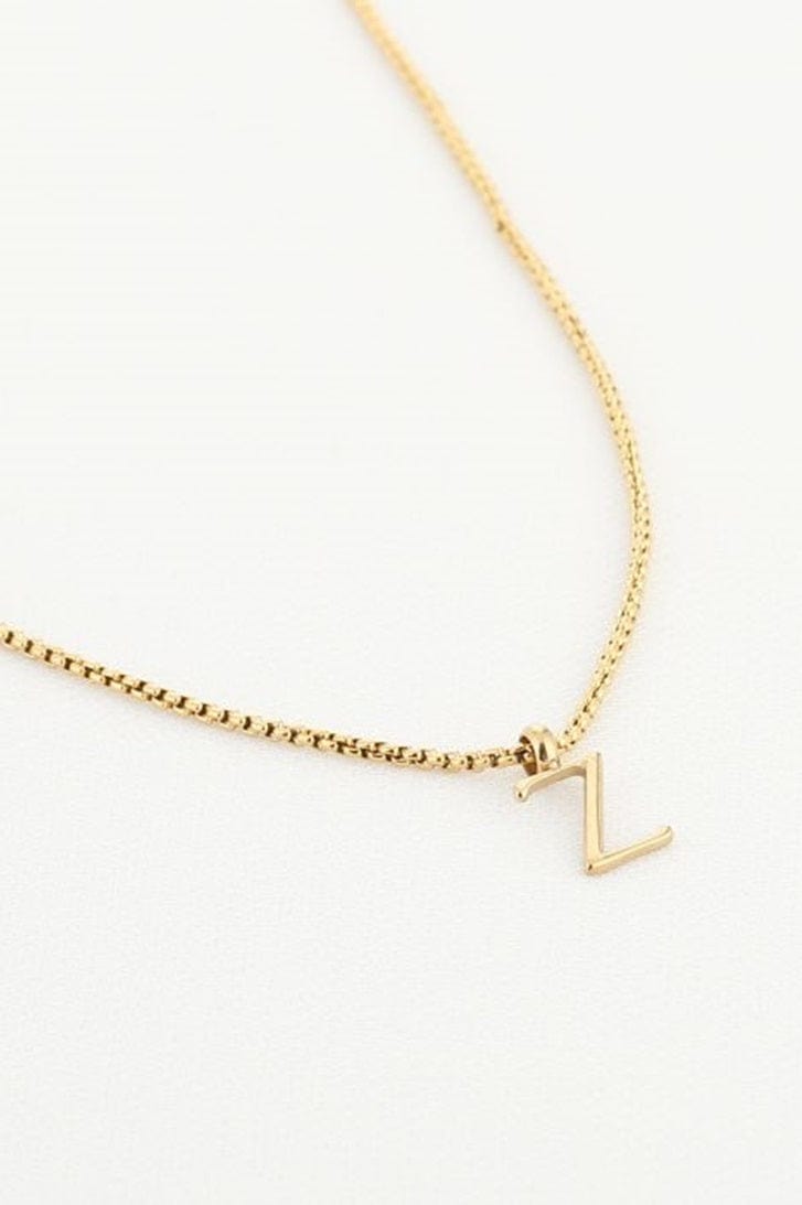 Initiaal Ketting - Goud