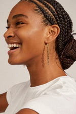 LIVE RECYCLED CHAIN EARRINGS