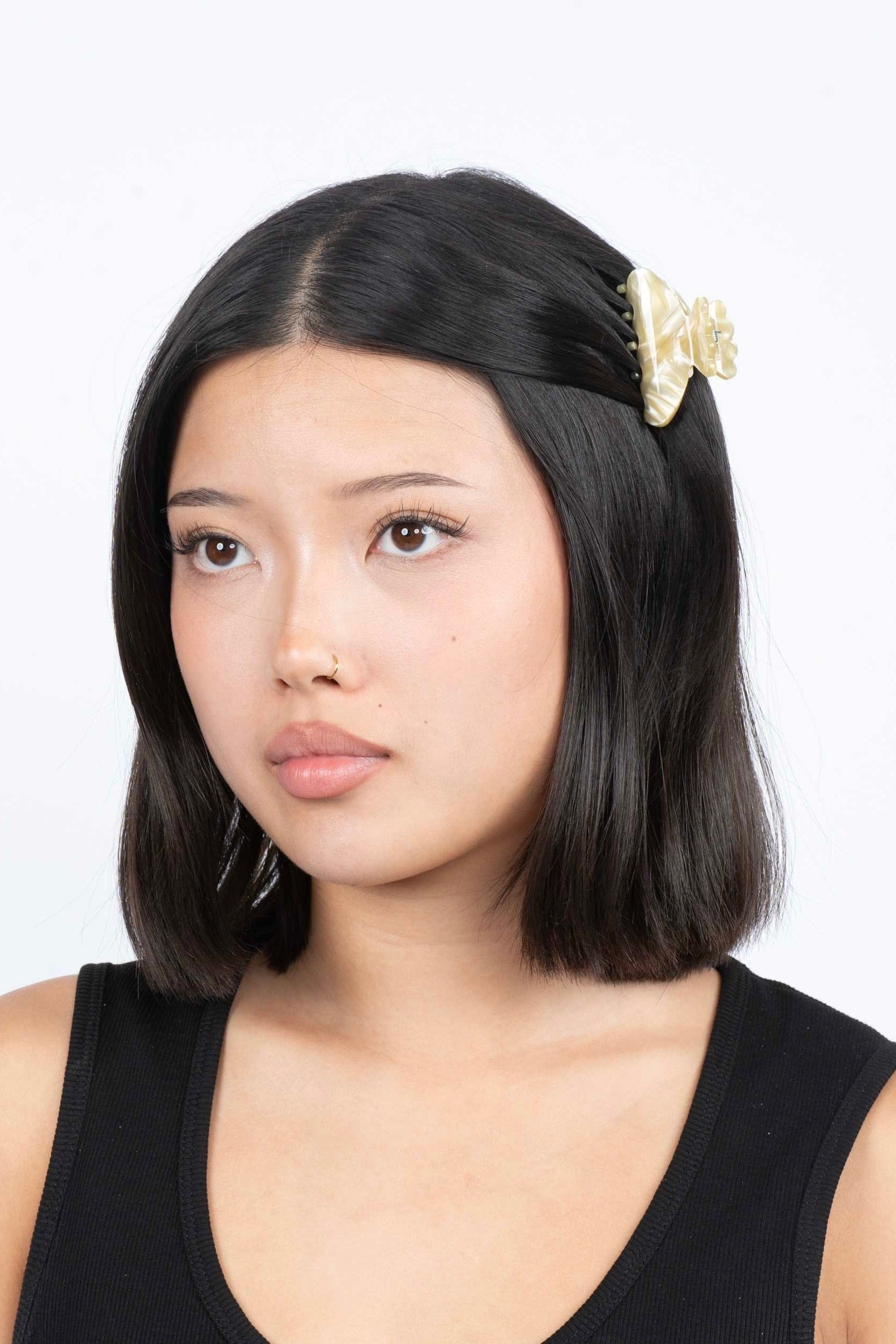 Helle Soft Serve Mini Haarclip - Pistache