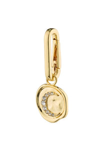 Charm Recycled Moon Bedel - Gold