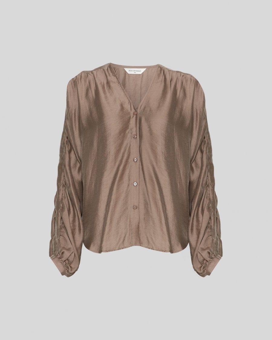 MSCHRamona Rikkelia Blouse - Bruin